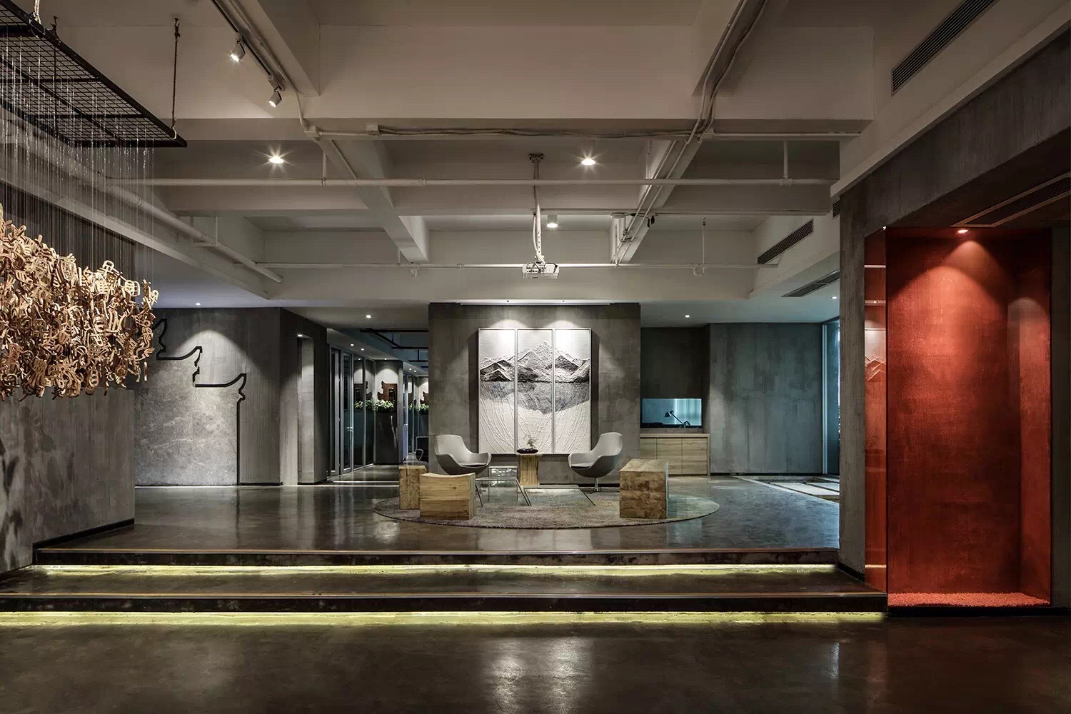 黃鋪區(qū)《明天廣場》高級灰辦公空間-第2張圖片-上海古都建筑設(shè)計集團 黃鋪區(qū)《明天廣場》高級灰辦公空間-第2張圖片-上海古都建筑設(shè)計集團