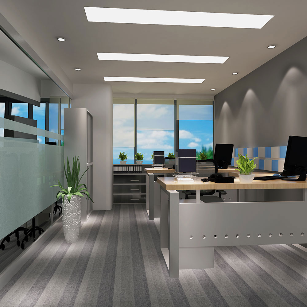 300平米現(xiàn)代感貿(mào)易公司辦公室設(shè)計效果-第2張圖片-上海古都建筑設(shè)計集團 300平米現(xiàn)代感貿(mào)易公司辦公室設(shè)計效果-第2張圖片-上海古都建筑設(shè)計集團