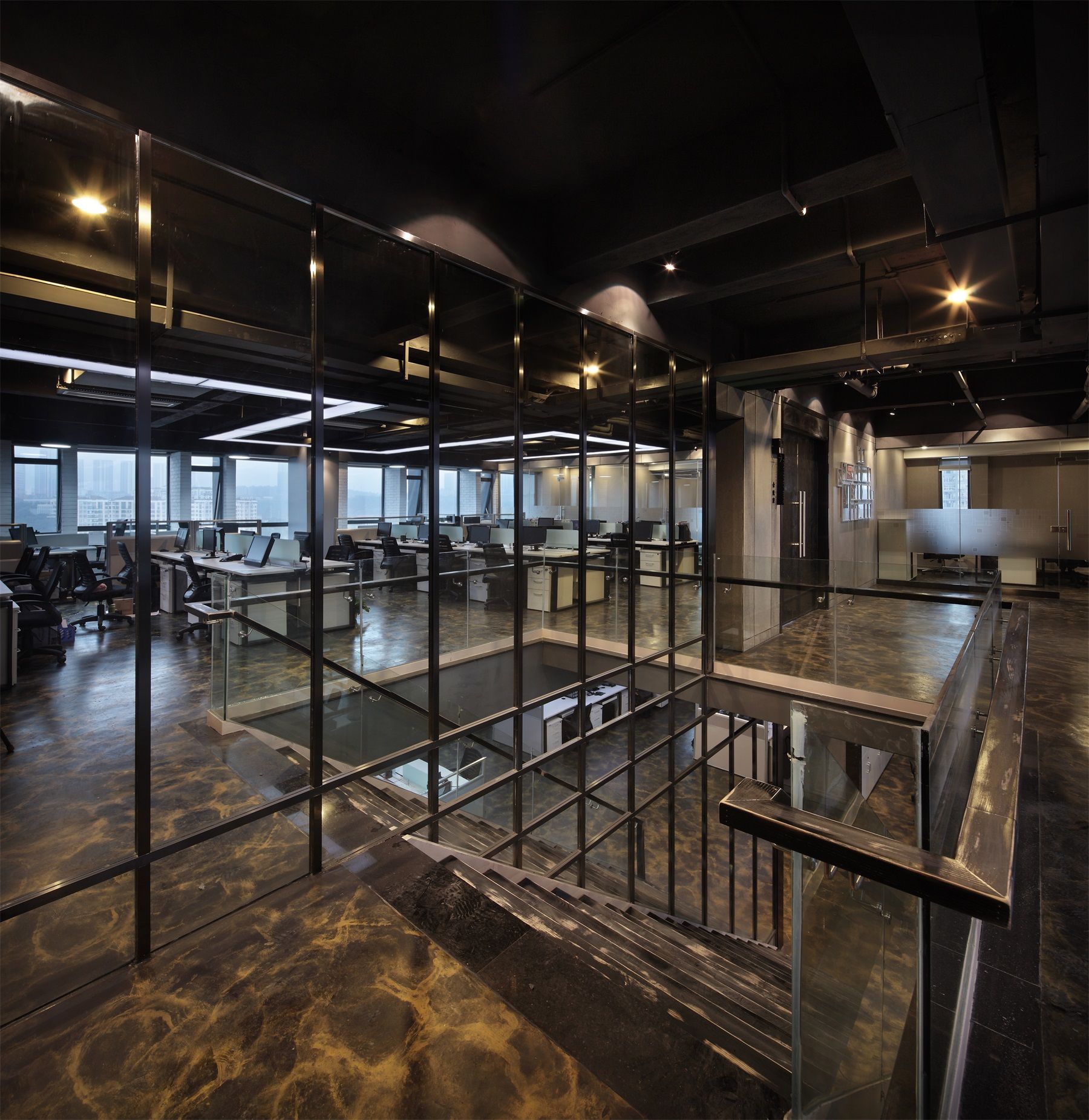 上海領域機構辦公室裝修設計-第5張圖片-上海古都建筑設計集團