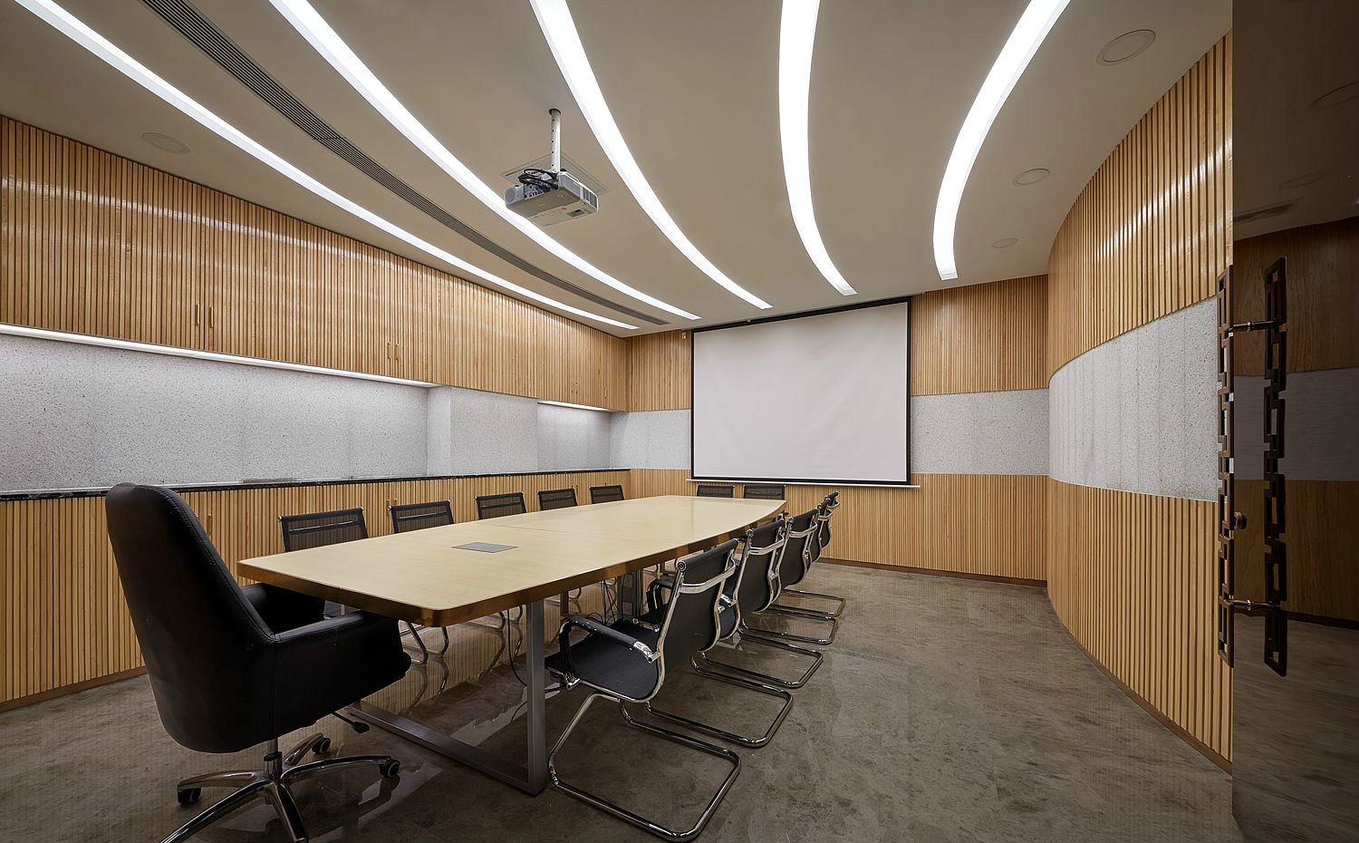 大氣奢華風格辦公室裝修設(shè)計-第8張圖片-上海古都建筑設(shè)計集團