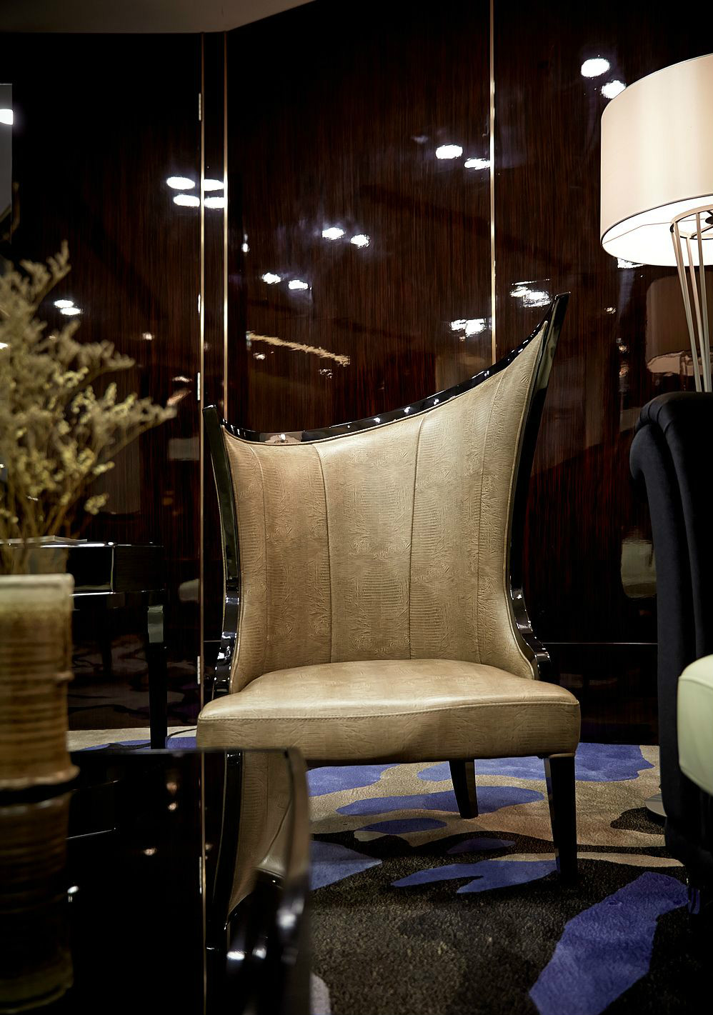 大氣奢華風格辦公室裝修設(shè)計-第14張圖片-上海古都建筑設(shè)計集團