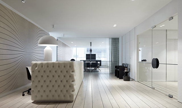 普陀區(qū)簡(jiǎn)約空曠辦公室裝修設(shè)計(jì)-第2張圖片-上海古都建筑設(shè)計(jì)集團(tuán)