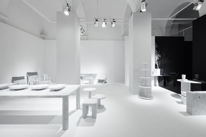 浦東新區(qū)黑白簡約風(fēng)格展廳裝修設(shè)計(jì)-第6張圖片-上海古都建筑設(shè)計(jì)集團(tuán)