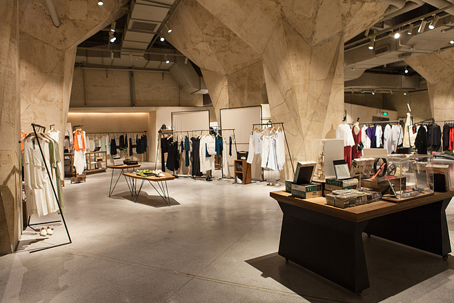 復(fù)古服裝店裝修設(shè)計效果圖-第6張圖片-上海古都建筑設(shè)計集團