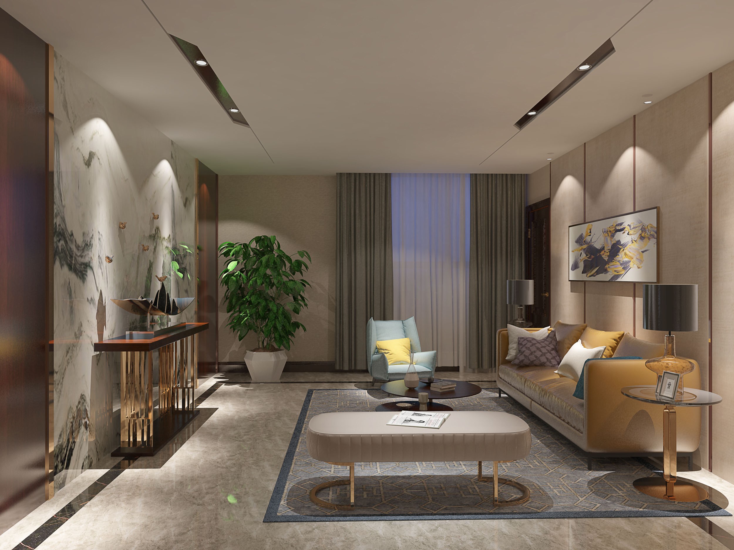 虹口區(qū)復式奢華辦公室裝修設(shè)計-第9張圖片-上海古都建筑設(shè)計集團 虹口區(qū)復式奢華辦公室裝修設(shè)計-第9張圖片-上海古都建筑設(shè)計集團