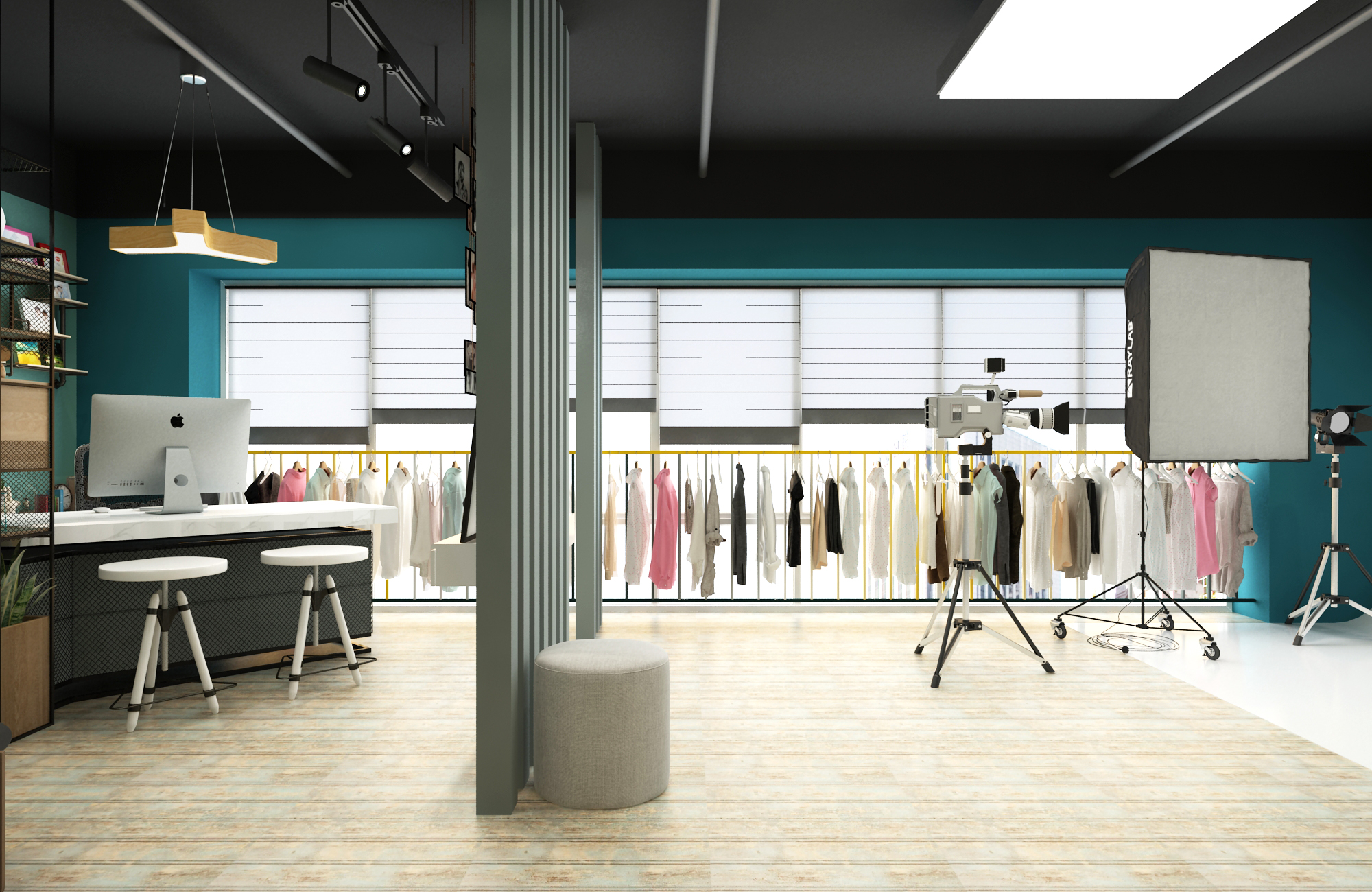 徐匯區(qū)50平小型攝影棚裝修設計-第3張圖片-上海古都建筑設計集團 徐匯區(qū)50平小型攝影棚裝修設計-第3張圖片-上海古都建筑設計集團