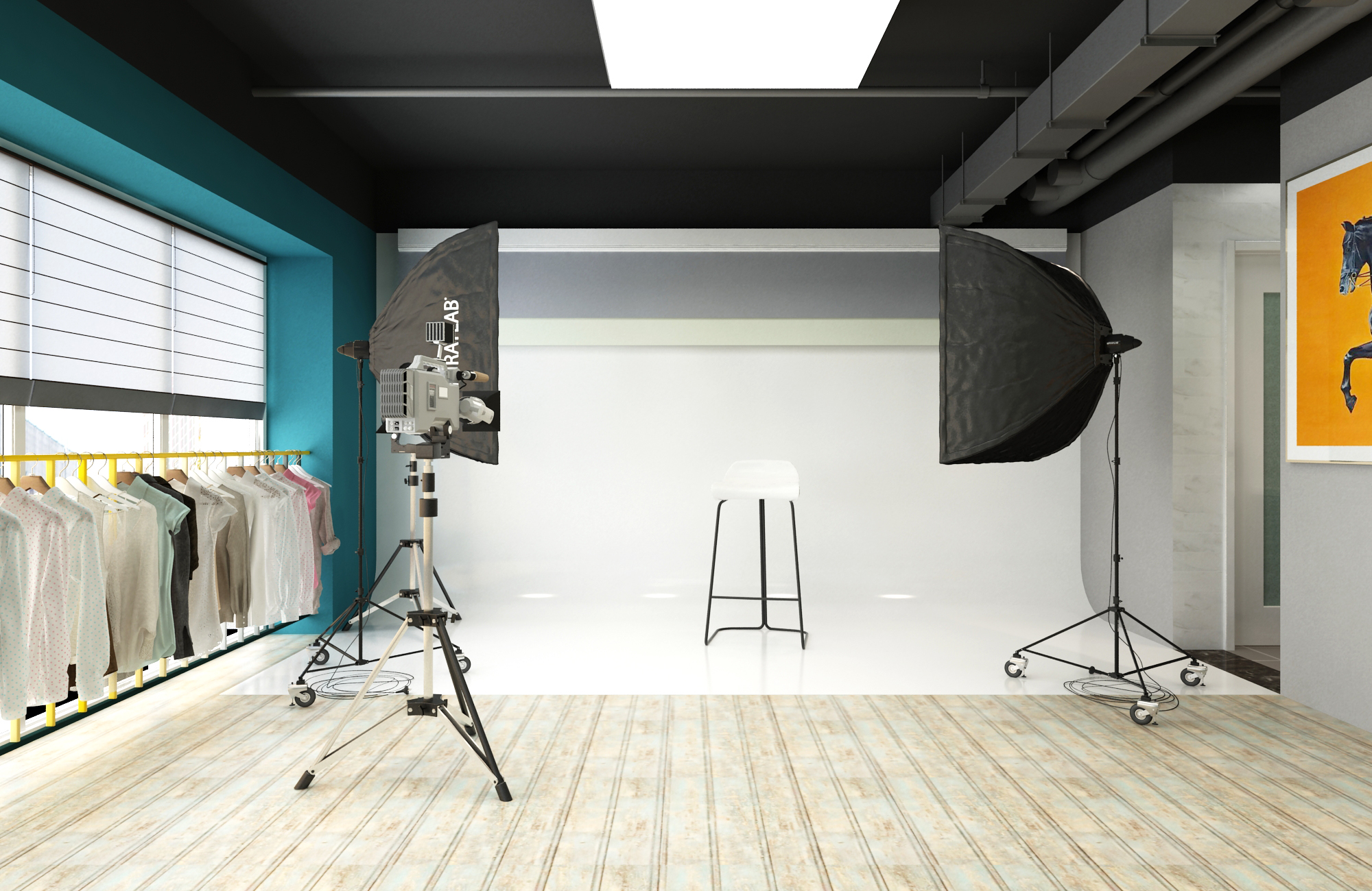 徐匯區(qū)50平小型攝影棚裝修設計-第4張圖片-上海古都建筑設計集團 徐匯區(qū)50平小型攝影棚裝修設計-第4張圖片-上海古都建筑設計集團