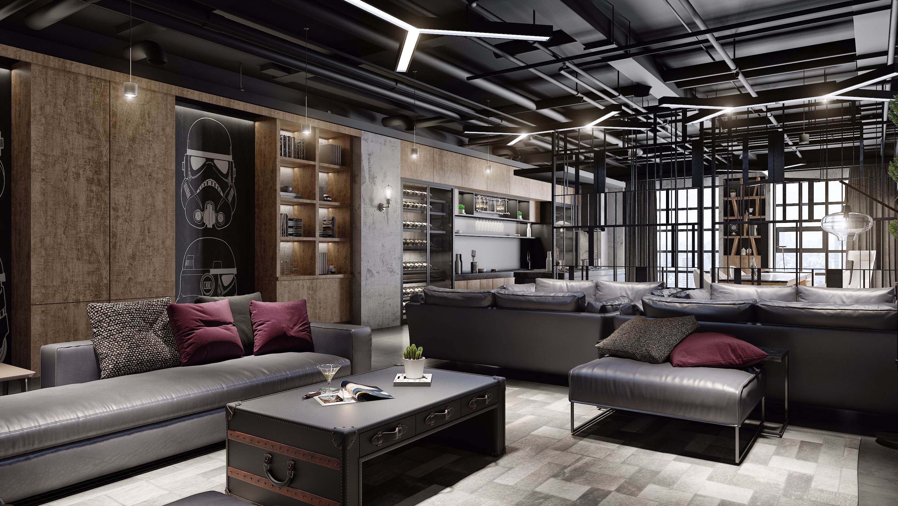 工業(yè)風(fēng)辦公室休閑區(qū)裝修設(shè)計(jì)-第3張圖片-上海古都建筑設(shè)計(jì)集團(tuán) 工業(yè)風(fēng)辦公室休閑區(qū)裝修設(shè)計(jì)-第3張圖片-上海古都建筑設(shè)計(jì)集團(tuán)