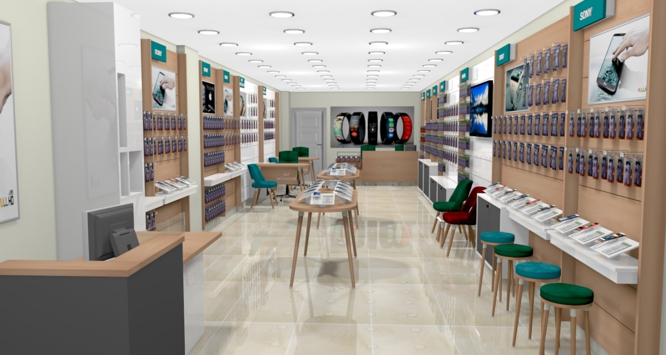 小型簡約手機(jī)店裝修設(shè)計-第3張圖片-上海古都建筑設(shè)計集團(tuán)