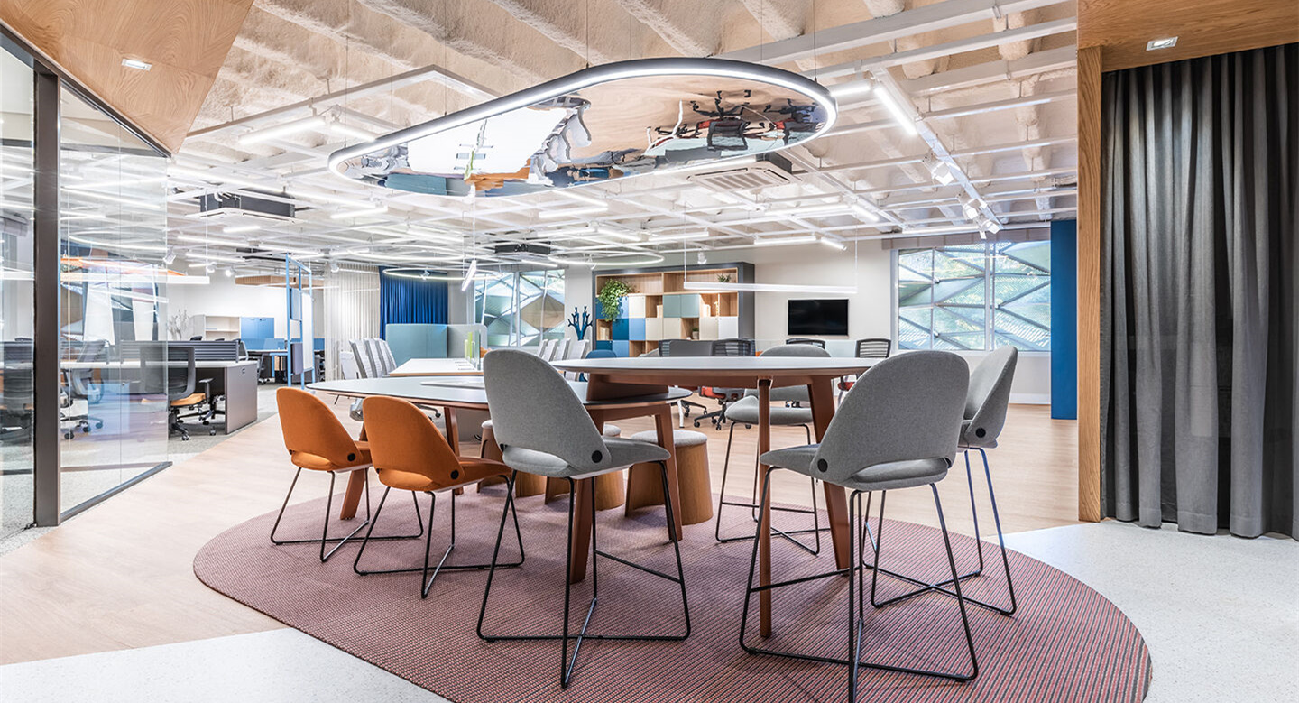 時(shí)尚簡(jiǎn)約公共辦公空間裝修設(shè)計(jì)-第2張圖片-上海古都建筑設(shè)計(jì)集團(tuán) 時(shí)尚簡(jiǎn)約公共辦公空間裝修設(shè)計(jì)-第2張圖片-上海古都建筑設(shè)計(jì)集團(tuán)