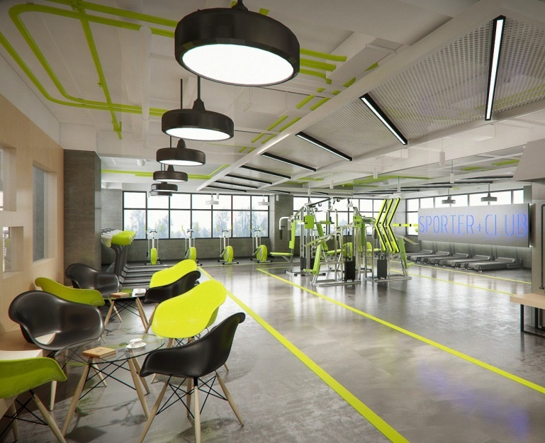 瑜伽體育館裝修設計-第2張圖片-上海古都建筑設計集團 瑜伽體育館裝修設計-第2張圖片-上海古都建筑設計集團