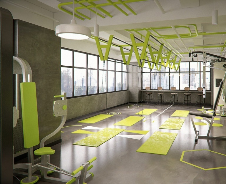 瑜伽體育館裝修設計-第3張圖片-上海古都建筑設計集團 瑜伽體育館裝修設計-第3張圖片-上海古都建筑設計集團