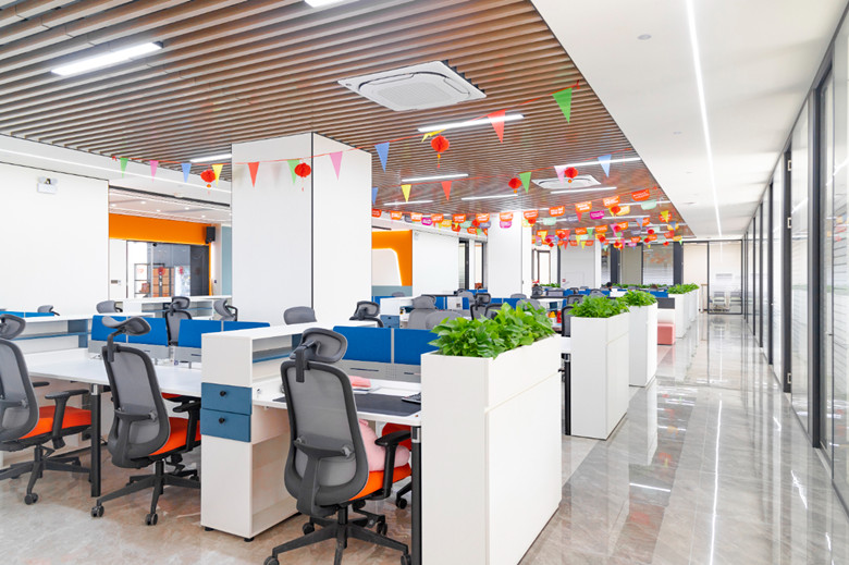 黃浦5800平米信息科技公司辦公室裝修-第4張圖片-上海古都建筑設計集團